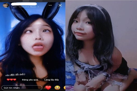 Cô gái trong sáng say mê quan hệ đầy cảm xúc