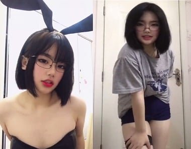 Em cắt tóc ngắn thích blowjob trước khi chịch vào