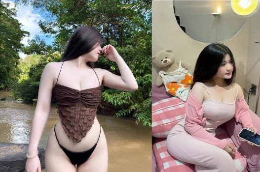 Mặc bộ đồ hầu gái làm em trở nên xinh đẹp hơn khi khoe bướm