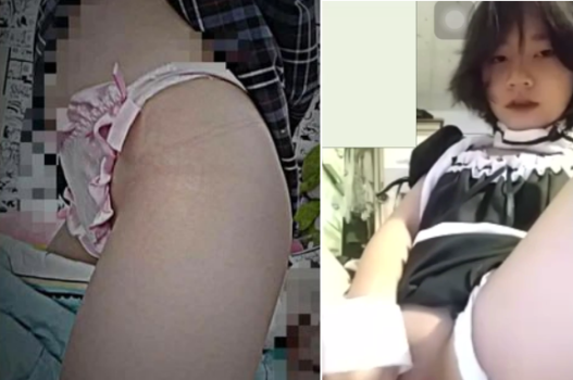 Hầu gái quyến rũ tự kích thích chảy nước